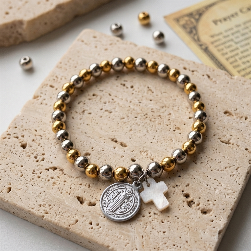 Pulsera Acero San Benito
