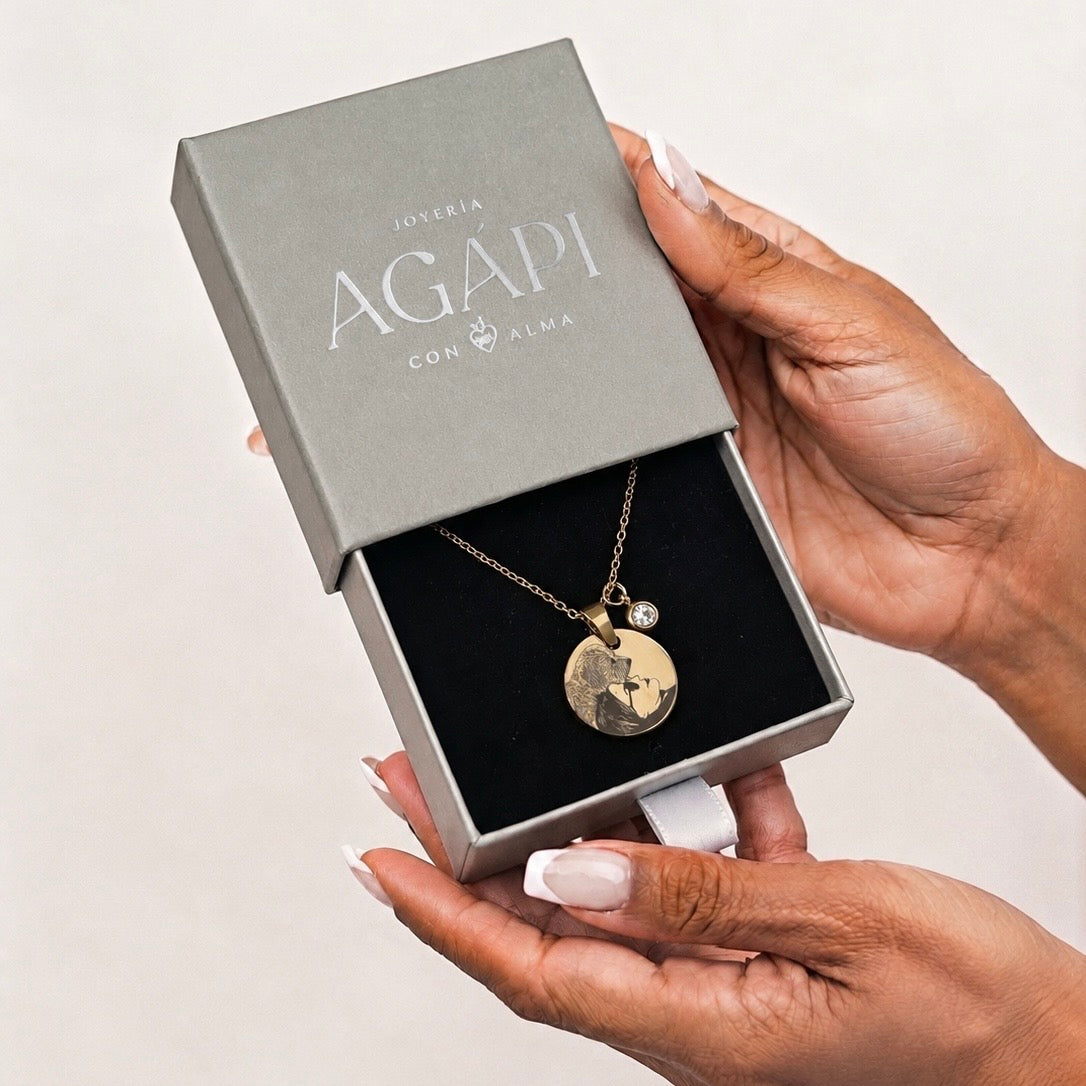 Collar Personalizado con Foto Grabada